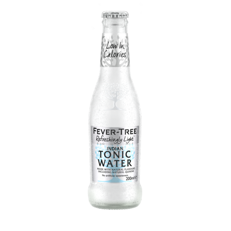 FeverTree Naturally Light Tonic Water 6 x 4 Pack 200ml bottles incl