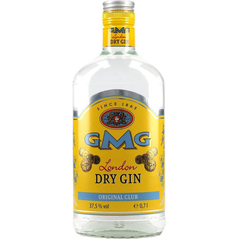 GMG London Dry Gin 37.5% 70cl - Logic International Ltd.